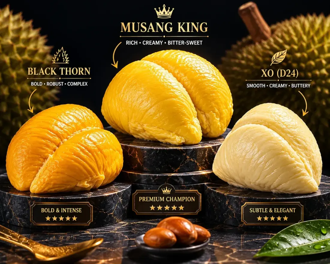 Durian Terbaik di Dunia: Ranking Jujur Kultivar Popular