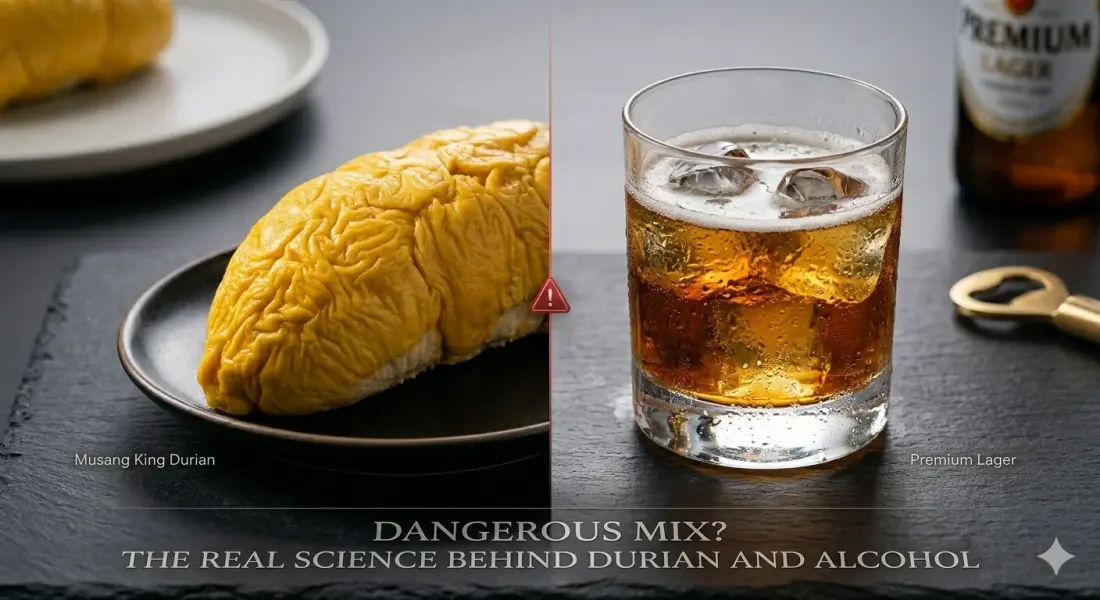 榴莲和酒为什么不能一起吃?科学解释
