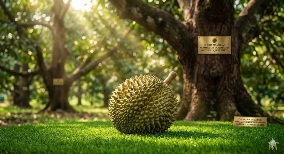 Kenapa Petani Malaysia Biarkan Durian Jatuh Sendiri — Bukan Dipetik