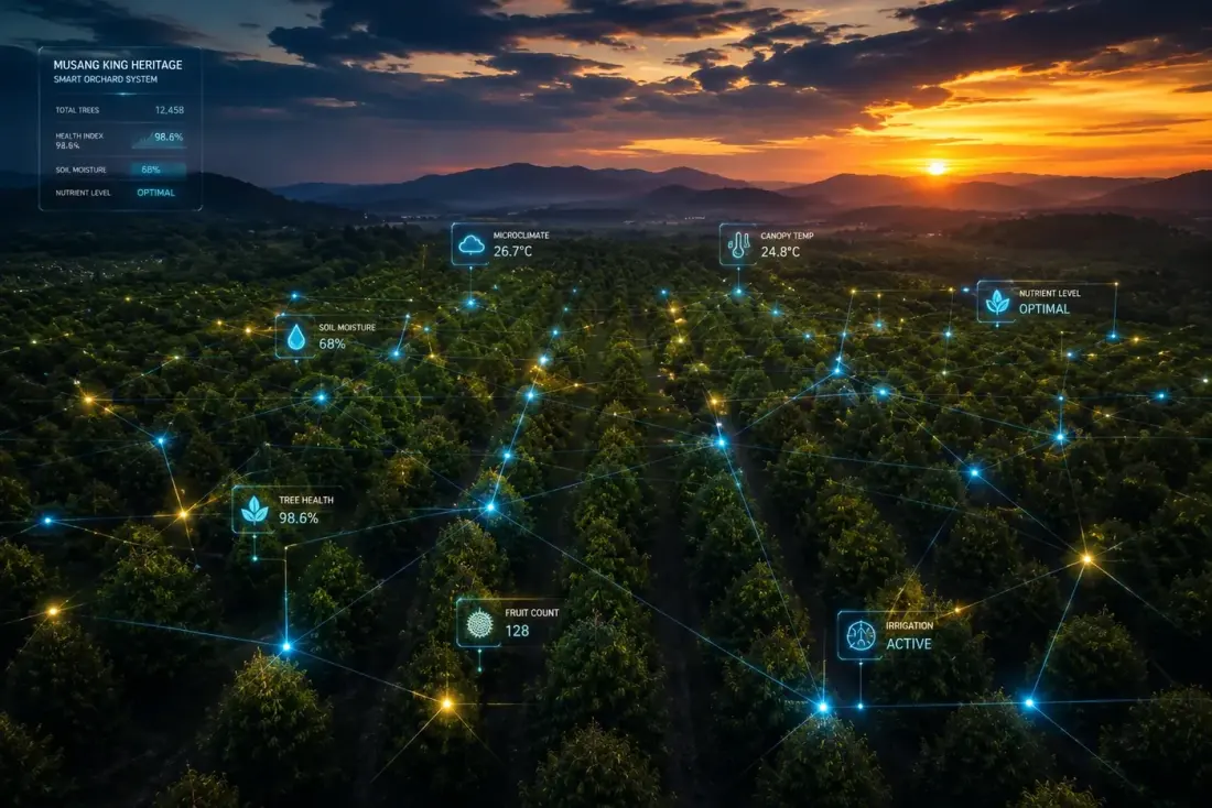 Ladang Lebih Bijak: Panduan Lengkap Mengurus Kebun Durian dengan AI dan IoT